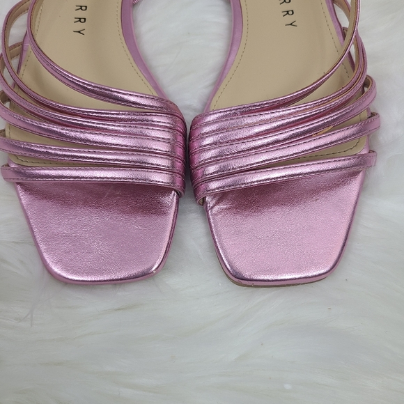 Katy Metallic Strappy Perry Sandals - Picture 3 of 9